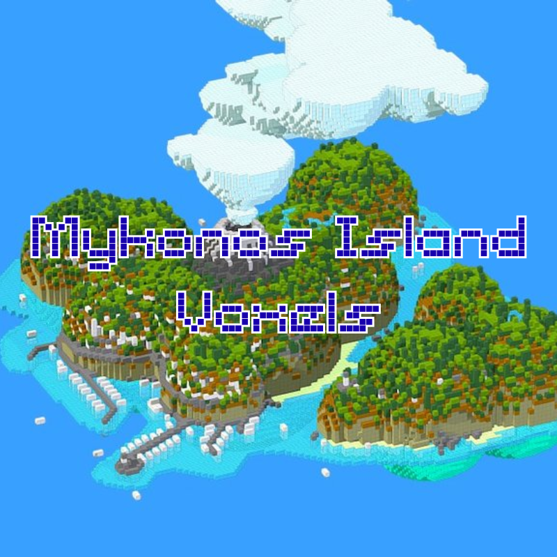 Mykonos Island Voxels